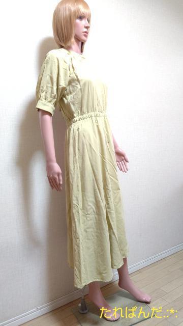 新品タグ付☆大きいF☆mikke☆ふんわり柔らか素材の背紐付きワンピW151☆3点で即落 < 女性ファッション  新品タグ付☆大きいF☆mikke☆ふんわり柔らか素材の背紐付きワンピW151☆3点で即落 < 女性ファッションの