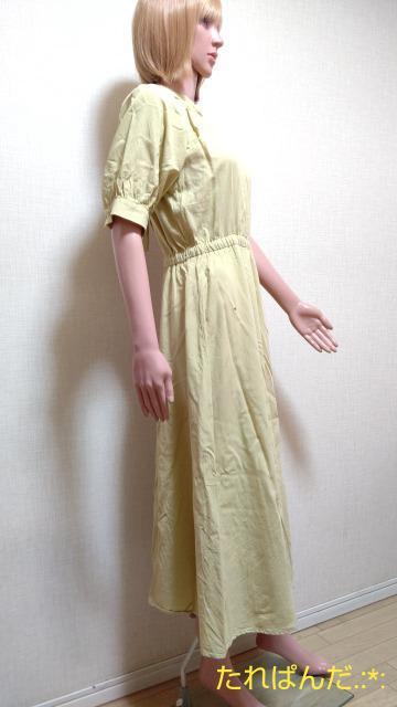 新品タグ付☆大きいF☆mikke☆ふんわり柔らか素材の背紐付きワンピW151☆3点で即落 < 女性ファッション  新品タグ付☆大きいF☆mikke☆ふんわり柔らか素材の背紐付きワンピW151☆3点で即落 < 女性ファッションの