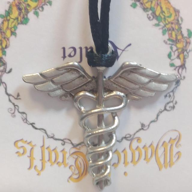 AzureGreen Caduceus amulet カドゥケウス ヘルメスの杖 < 女性アクセサリー/時計  AzureGreen Caduceus amulet カドゥケウス ヘルメスの杖 < 女性アクセサリー/時計の