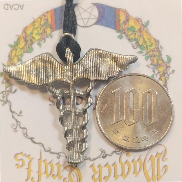 AzureGreen Caduceus amulet カドゥケウス ヘルメスの杖 < 女性アクセサリー/時計  AzureGreen Caduceus amulet カドゥケウス ヘルメスの杖 < 女性アクセサリー/時計の