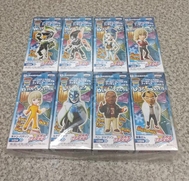 TIGER&BUNNY ワールドコレクタブルフィギュア vol.3 全8種セット < アニメ/コミック/キャラクター  TIGER&BUNNY ワールドコレクタブルフィギュア vol.3 全8種セット  < アニメ/コミック/キャラクターの