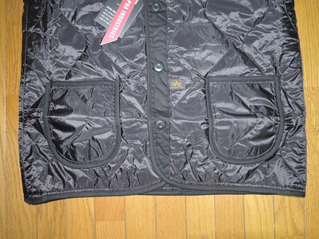 新品 ALPHA INDUSTRIES アルファ インダストリーズ M-65 ライナーベスト L 黒 キルティングベスト < ブランド  新品 ALPHA INDUSTRIES アルファ インダストリーズ M-65 ライナーベスト L 黒 キルティングベスト < ブランドの