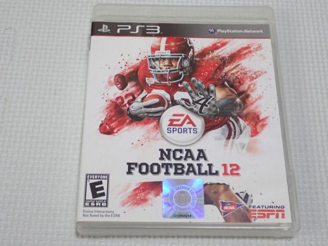 PS3★NCAA FOOTBALL 12 海外版 北米版★箱付・ソフト付 < ゲーム本体/ソフト  PS3★NCAA FOOTBALL 12 海外版 北米版★箱付・ソフト付  < ゲーム本体/ソフトの