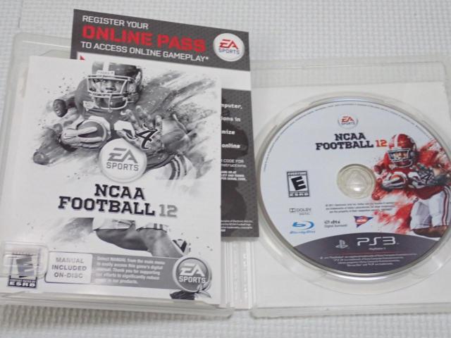 PS3★NCAA FOOTBALL 12 海外版 北米版★箱付・ソフト付 < ゲーム本体/ソフト  PS3★NCAA FOOTBALL 12 海外版 北米版★箱付・ソフト付 < ゲーム本体/ソフトの
