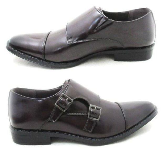 1円~C824新品AAAストレートチップ/ダブルモンクストラップ防滑ソール30a3E DBR♂ < 男性ファッション  1円~C824新品AAAストレートチップ/ダブルモンクストラップ防滑ソール30a3E DBR♂ < 男性ファッションの