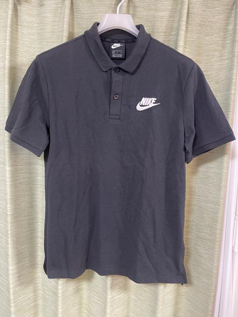 NIKE ナイキ メンズ 半袖ポロシャツ 黒 サイズLロゴ刺繍 NIKE ナイキ ポロシャツ ブラック 黒 半袖 コットン100 < ブランド NIKE ナイキ メンズ 半袖ポロシャツ 黒 サイズLロゴ刺繍 NIKE ナイキ ポロシャツ ブラック 黒 半袖 コットン100 < ブランドの