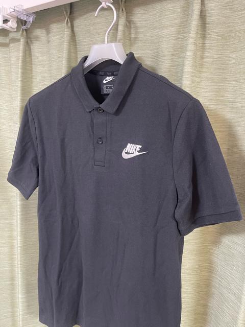 NIKE ナイキ メンズ 半袖ポロシャツ 黒 サイズLロゴ刺繍 NIKE ナイキ ポロシャツ ブラック 黒 半袖 コットン100 < ブランド NIKE ナイキ メンズ 半袖ポロシャツ 黒 サイズLロゴ刺繍 NIKE ナイキ ポロシャツ ブラック 黒 半袖 コットン100 < ブランドの