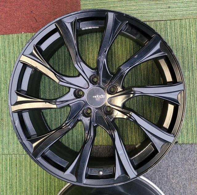 ANHELO CORAZONアルミホイール20インチ8.5J+45 PCD114.3 5H 5穴 ホイールのみ2本セツトクラウン < 自動車/バイク ANHELO CORAZONアルミホイール20インチ8.5J+45 PCD114.3 5H 5穴 ホイールのみ2本セツトクラウン < 自動車/バイク