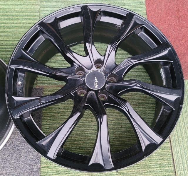 ANHELO CORAZONアルミホイール20インチ8.5J+45 PCD114.3 5H 5穴 ホイールのみ2本セツトクラウン < 自動車/バイク ANHELO CORAZONアルミホイール20インチ8.5J+45 PCD114.3 5H 5穴 ホイールのみ2本セツトクラウン < 自動車/バイク