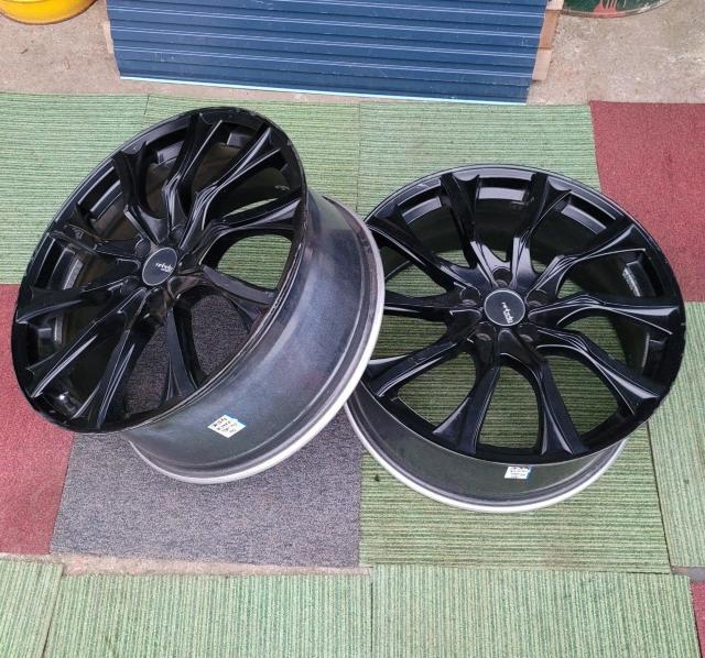 ANHELO CORAZONアルミホイール20インチ8.5J+45 PCD114.3 5H 5穴 ホイールのみ2本セツトクラウン < 自動車/バイク ANHELO CORAZONアルミホイール20インチ8.5J+45 PCD114.3 5H 5穴 ホイールのみ2本セツトクラウン < 自動車/バイク