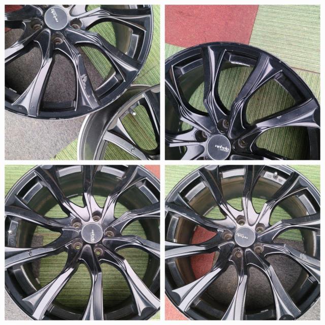 ANHELO CORAZONアルミホイール20インチ8.5J+45 PCD114.3 5H 5穴 ホイールのみ2本セツトクラウン < 自動車/バイク ANHELO CORAZONアルミホイール20インチ8.5J+45 PCD114.3 5H 5穴 ホイールのみ2本セツトクラウン < 自動車/バイク