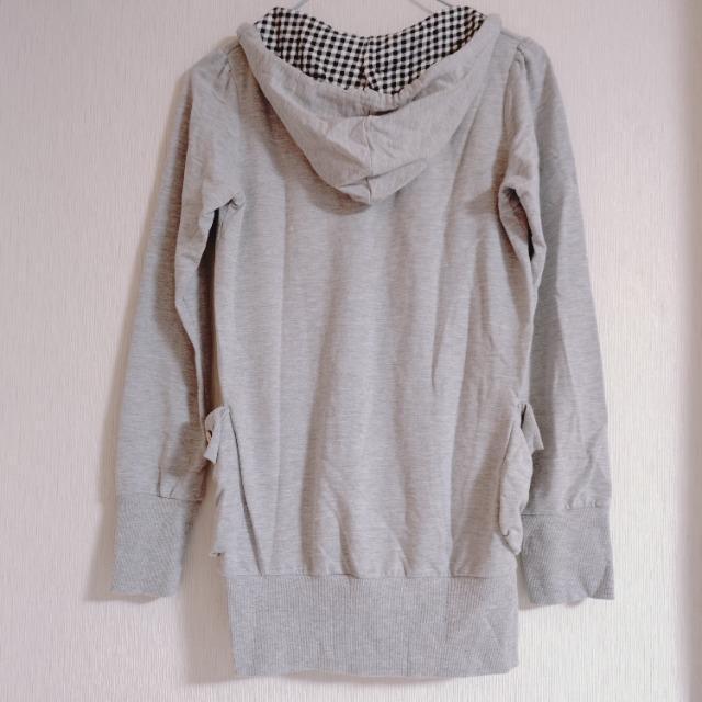 bizazz �p�[�J�[ �O���[ �d�˒��� �u���[�O���X BLUE GRASS �r�U�b�Y �� �����t�@�b�V������ 