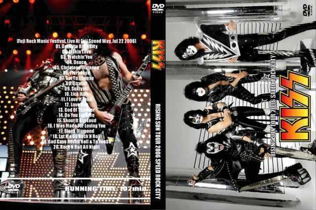 KISS FUJI ROCK MUSIC FESTIVAL 2006 LbX   CD/DVD/rfI 