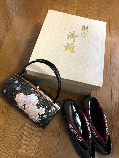 美品 着物 鞄下駄 セット < 女性ファッション  美品 着物 鞄下駄 セット  < 女性ファッションの
