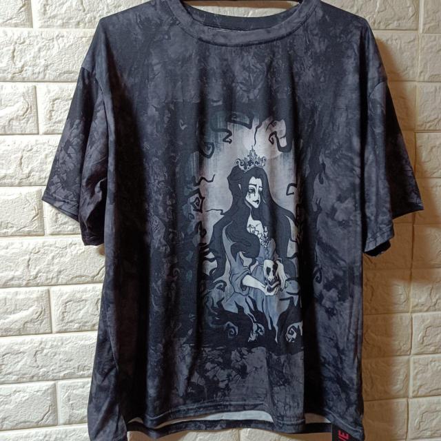 ROMWE★新品★むら染めダークプリンセス半袖T/L < 女性ファッション  ROMWE★新品★むら染めダークプリンセス半袖T/L < 女性ファッションの