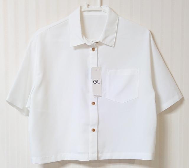 GU★クロップド シャツ(5分袖) < ブランド GU★クロップド シャツ(5分袖) < ブランドの