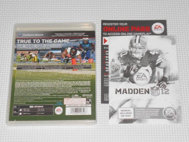 PS3★MADDEN NFL 12 海外版 北米版 < ゲーム本体/ソフト  PS3★MADDEN NFL 12 海外版 北米版 < ゲーム本体/ソフトの
