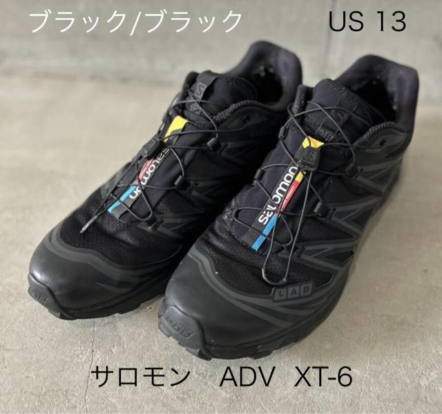 サロモン SALOMON ADV XT-6 ブラック/ブラック US13 31cm テック系 アウトドア トレイル < 男性ファッション サロモン SALOMON ADV XT-6 ブラック/ブラック US13 31cm テック系 アウトドア トレイル < 男性ファッションの