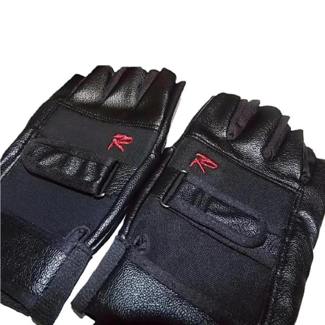 ツーリングに ライダース フィンガーレス レザーグローブ 半指 手袋 < 男性ファッション  ツーリングに ライダース フィンガーレス レザーグローブ 半指 手袋 < 男性ファッションの