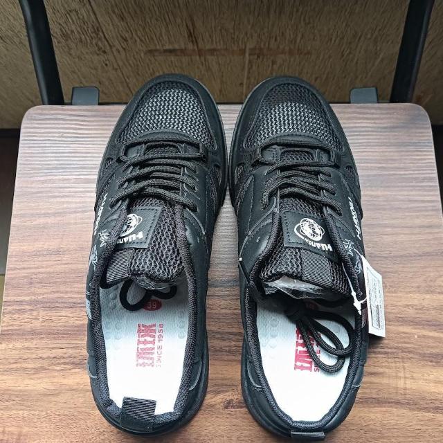 新品 24.5cm 男女兼用 スリッポン ブラック シューズ 靴 サボ < 男性ファッション  新品 24.5cm 男女兼用 スリッポン ブラック シューズ 靴 サボ < 男性ファッションの