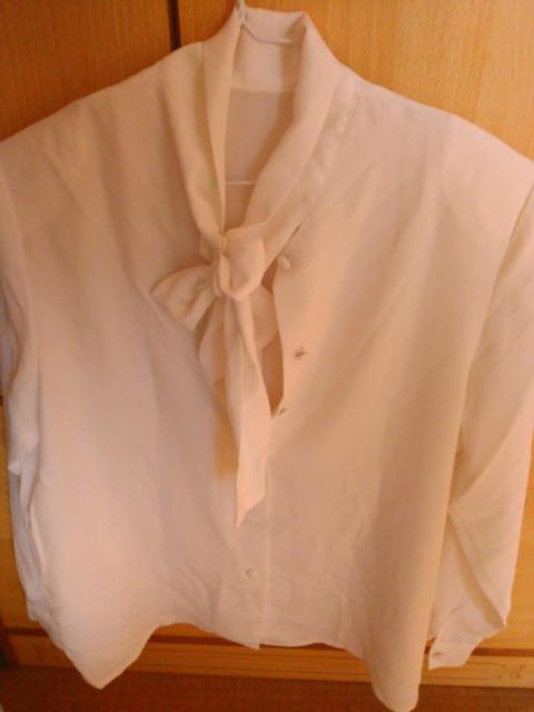 中古品 ブラウス 9号 ホワイト < 女性ファッション  中古品 ブラウス 9号 ホワイト  < 女性ファッションの