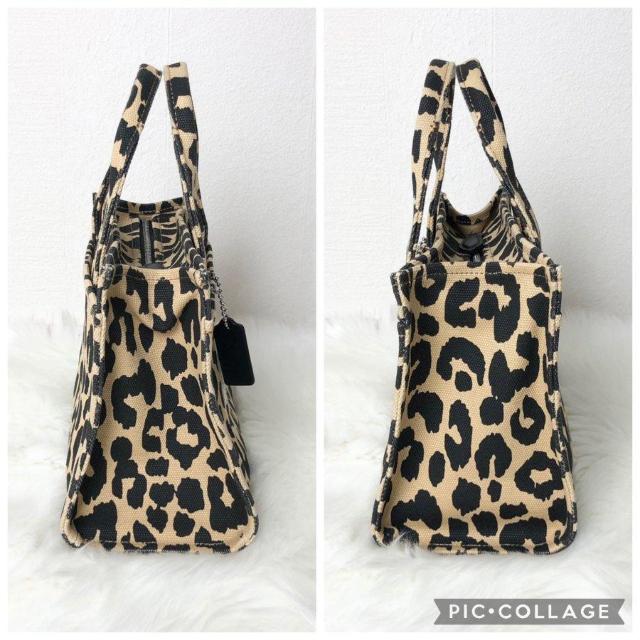 【レア美品】COACH コーチ カーゴトート26 ショルダーバッグ 2way レオパード ヒョウ柄 < ブランド  【レア美品】COACH コーチ カーゴトート26 ショルダーバッグ 2way レオパード ヒョウ柄 < ブランドの