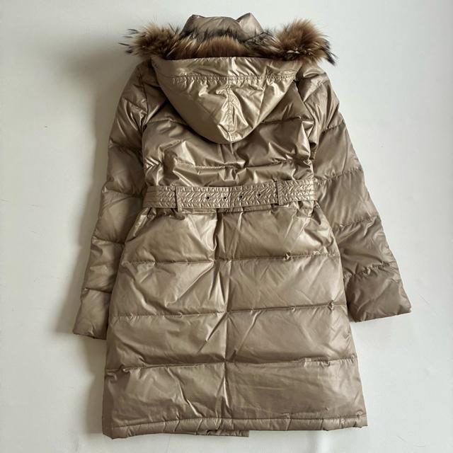 ◆美品◆LITIRA◆ラクーンファー◆ロングダウンコート◆シャンパンベージュ◆M < 女性ファッション ◆美品◆LITIRA◆ラクーンファー◆ロングダウンコート◆シャンパンベージュ◆M < 女性ファッションの