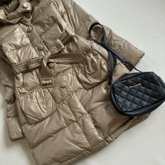 ◆美品◆LITIRA◆ラクーンファー◆ロングダウンコート◆シャンパンベージュ◆M < 女性ファッション ◆美品◆LITIRA◆ラクーンファー◆ロングダウンコート◆シャンパンベージュ◆M < 女性ファッションの