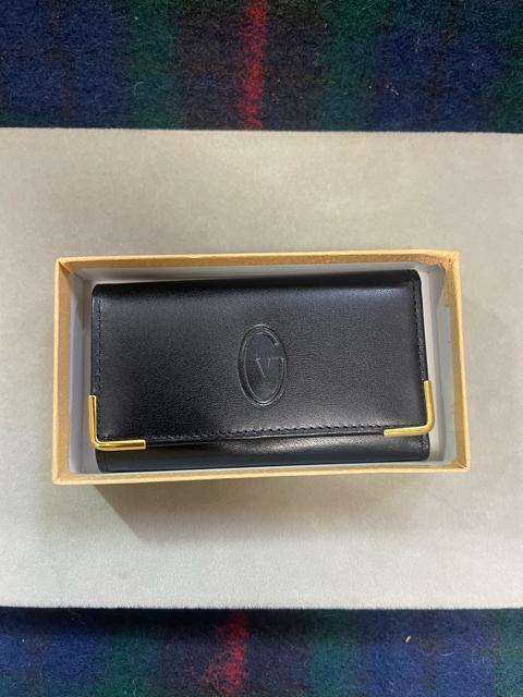 �y�V�i�E�^�O�t���zGIANNI VALENTINO �L�[�P�[�X �{�v �u���b�N �S�[���h���� �� �j���t�@�b�V������ 