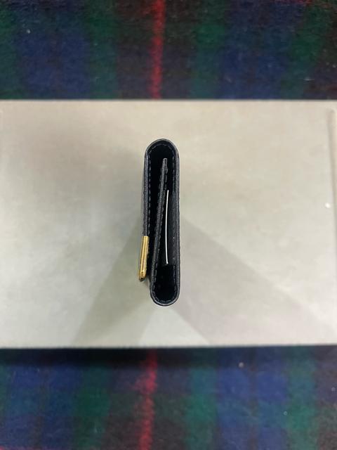 �y�V�i�E�^�O�t���zGIANNI VALENTINO �L�[�P�[�X �{�v �u���b�N �S�[���h���� �� �j���t�@�b�V������ 