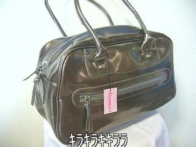 【DIVABBRACCI】《New》パイソン柄*ボストンバッグ<グレーブラック> < 女性ファッション  【DIVABBRACCI】《New》パイソン柄*ボストンバッグ<グレーブラック>  < 女性ファッションの