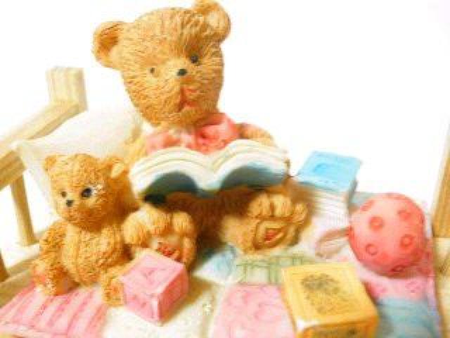 可愛い♪木製&樹脂製 カントリーくまさん《ベット》U < おもちゃ 可愛い♪木製&樹脂製 カントリーくまさん《ベット》U < おもちゃの