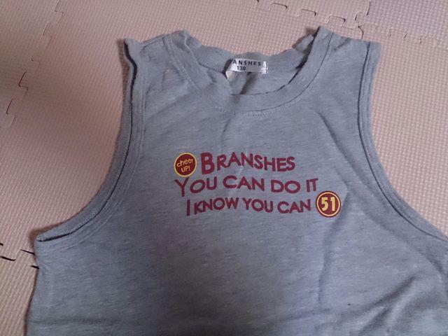 130 BRANSHES グレー ノースリーブ 美品 < キッズ/ベビー 130 BRANSHES グレー ノースリーブ 美品 < キッズ/ベビーの