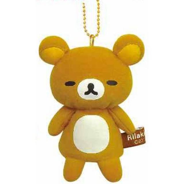 【リラックマ】可愛い♪鍵.ポーチ.バッグに ボールチェーン付マスコット指人形パペット < アニメ/コミック/キャラクター 【リラックマ】可愛い♪鍵.ポーチ.バッグに ボールチェーン付マスコット指人形パペット < アニメ/コミック/キャラクターの