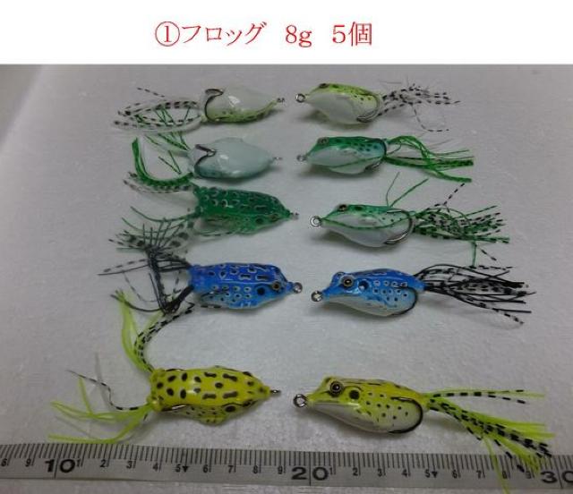 新品 激安ルアーセット  フロッグ 8g  カエル 7g < レジャー/スポーツ  新品 激安ルアーセット  フロッグ 8g  カエル 7g  < レジャー/スポーツの