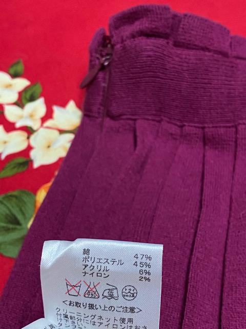 LILY BROUN☆鮮やか紫☆フリースカート☆ < ブランド  LILY BROUN☆鮮やか紫☆フリースカート☆ < ブランドの