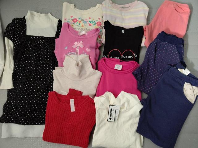 130cm女の子洋服まとめ売り長袖冬物長ズボン < キッズ/ベビー  130cm女の子洋服まとめ売り長袖冬物長ズボン  < キッズ/ベビーの