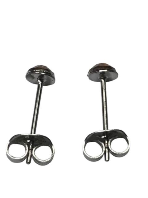 2個1セット 幅4mm ラインストーン スタッドピアス ブラウン 両耳用 ステンレス アクリル製 シンプル つけっぱなしOK 安い < 女性アクセサリー/時計  2個1セット 幅4mm ラインストーン スタッドピアス ブラウン 両耳用 ステンレス アクリル製 シンプル つけっぱなしOK 安い < 女性アクセサリー/時計の