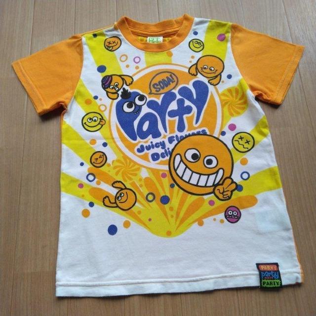 ソーダTシャツ 120 オレンジ partyparty < ブランド ソーダTシャツ 120 オレンジ partyparty < ブランドの