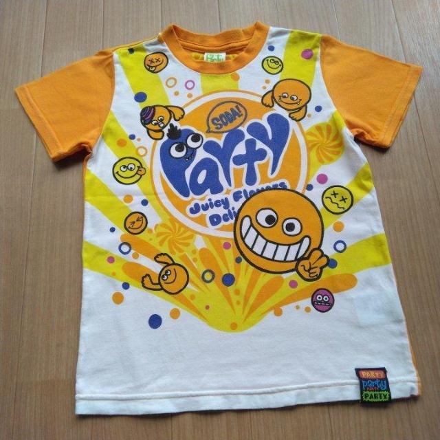 ソーダTシャツ 120 オレンジ partyparty < ブランド ソーダTシャツ 120 オレンジ partyparty < ブランドの