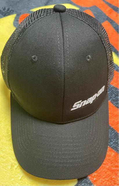 帽子/キャップ『スナップオン 黒 メッシュ 右下』新品 < 男性ファッション  帽子/キャップ『スナップオン 黒 メッシュ 右下』新品 < 男性ファッションの