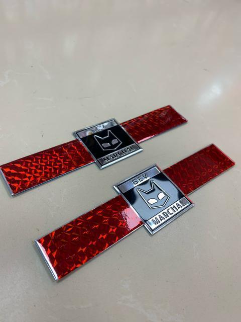 SEV マーシャル リフレクター 左右セット 旧車 昭和レトロ チャンプロード ドレスアップ トラック 車 デコ < 自動車/バイク SEV マーシャル リフレクター 左右セット 旧車 昭和レトロ チャンプロード ドレスアップ トラック 車 デコ < 自動車/バイク