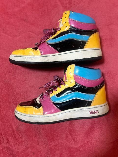 VANS  OFF THE WALL �n�C�J�b�g�X�j�[�J�[�@�}���`�J���[ �G���u�����t���@�@24.0cm �� �u�����h�� 