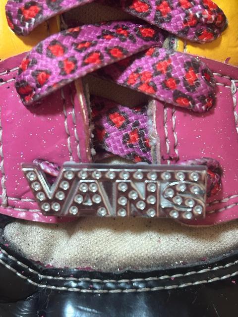 VANS  OFF THE WALL �n�C�J�b�g�X�j�[�J�[�@�}���`�J���[ �G���u�����t���@�@24.0cm �� �u�����h�� 