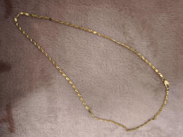 遺品整理 ネックレス 18k刻印有り 50cm < 女性アクセサリー/時計 遺品整理 ネックレス 18k刻印有り 50cm < 女性アクセサリー/時計の