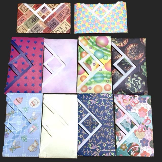 ハンドメイド 折り紙飾り ポチ袋 菱形 10個 < ペット/手芸/園芸 ハンドメイド 折り紙飾り ポチ袋 菱形 10個 < ペット/手芸/園芸の