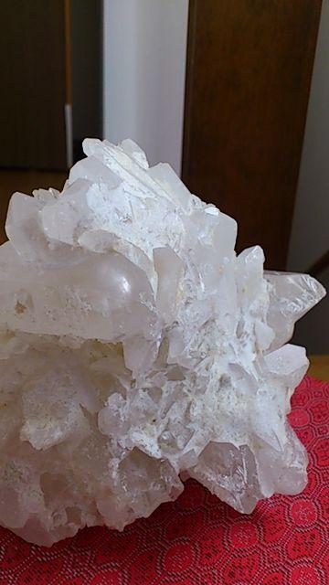 どこの面も、水晶クラスター原石! お好みの、置き方で! < インテリア/ライフ  どこの面も、水晶クラスター原石! お好みの、置き方で! < インテリア/ライフの