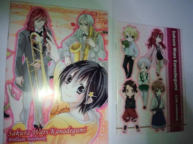 サクラ大戦 奏組 下敷き&ノート2冊 < アニメ/コミック/キャラクター  サクラ大戦 奏組 下敷き&ノート2冊  < アニメ/コミック/キャラクターの
