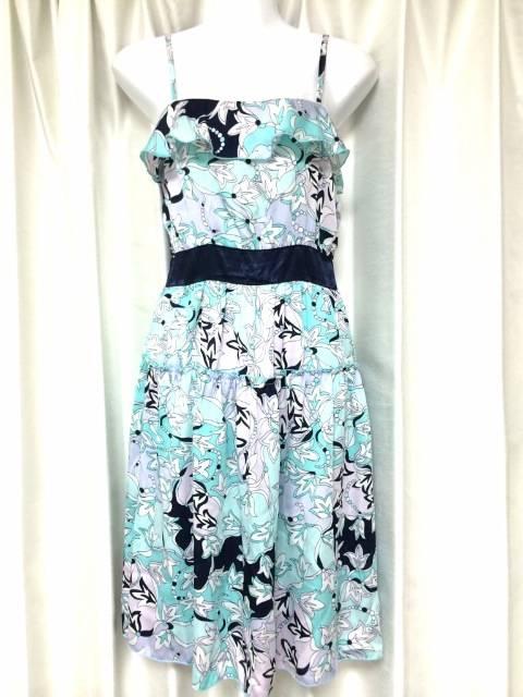 Dazzlinプッチ柄幾何学水色系ミモレキャミワンピドレス < ブランド  Dazzlinプッチ柄幾何学水色系ミモレキャミワンピドレス  < ブランドの