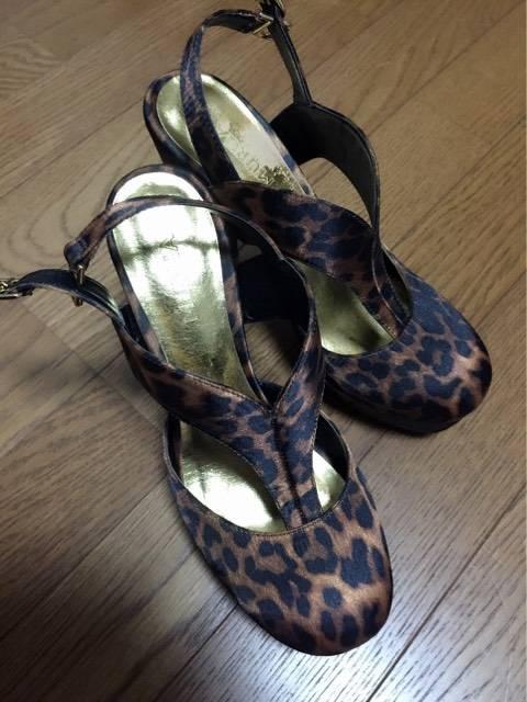 美品 ムルーア ヒョウ柄パンプス < ブランド  美品 ムルーア ヒョウ柄パンプス < ブランドの